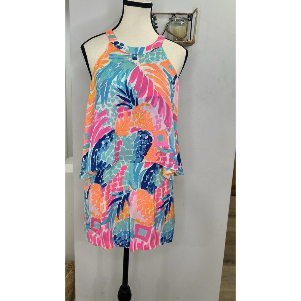Lilly Pulitzer Women's Size 2 Multi-Color‎ Edona Romper